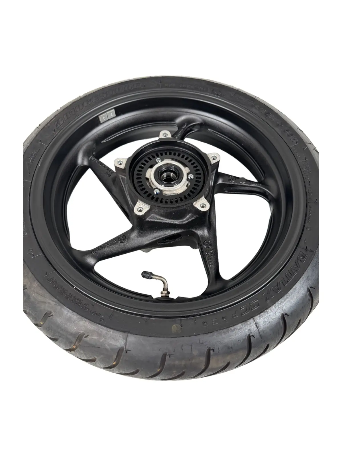 Gebrauchte Cerchio anteriore Yamaha T-Max 560cc 2021 Antracite — echtes Foto 8
