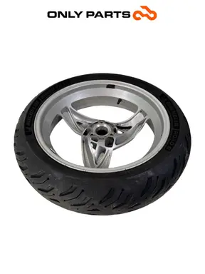 ACHTERVELG ENKELZIJDIGE SWINGARM BMW F 650 CS 2001 BMW F 650 CS 2001 Grigio tweedehands — echte foto 10