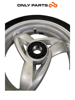 ACHTERVELG ENKELZIJDIGE SWINGARM BMW F 650 CS 2001 BMW F 650 CS 2001 Grigio tweedehands — echte foto 5