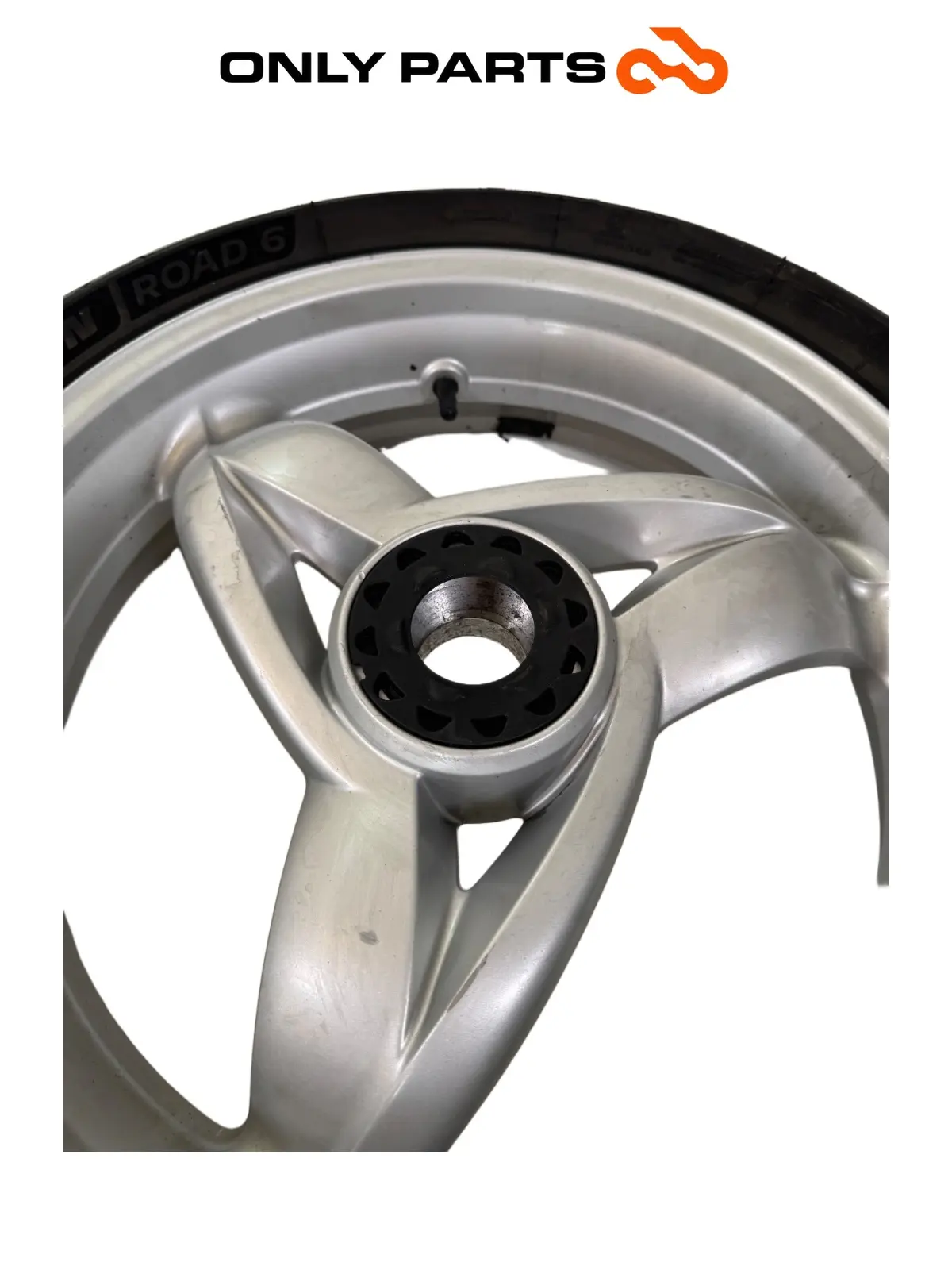 ACHTERVELG ENKELZIJDIGE SWINGARM BMW F 650 CS 2001 BMW F 650 CS 2001 Grigio tweedehands — echte foto 5