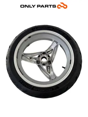 ACHTERVELG ENKELZIJDIGE SWINGARM BMW F 650 CS 2001 BMW F 650 CS 2001 Grigio tweedehands — echte foto 8