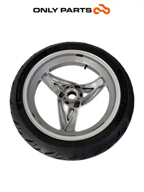 ACHTERVELG ENKELZIJDIGE SWINGARM BMW F 650 CS 2001 BMW F 650 CS 2001 Grigio tweedehands — echte foto 9