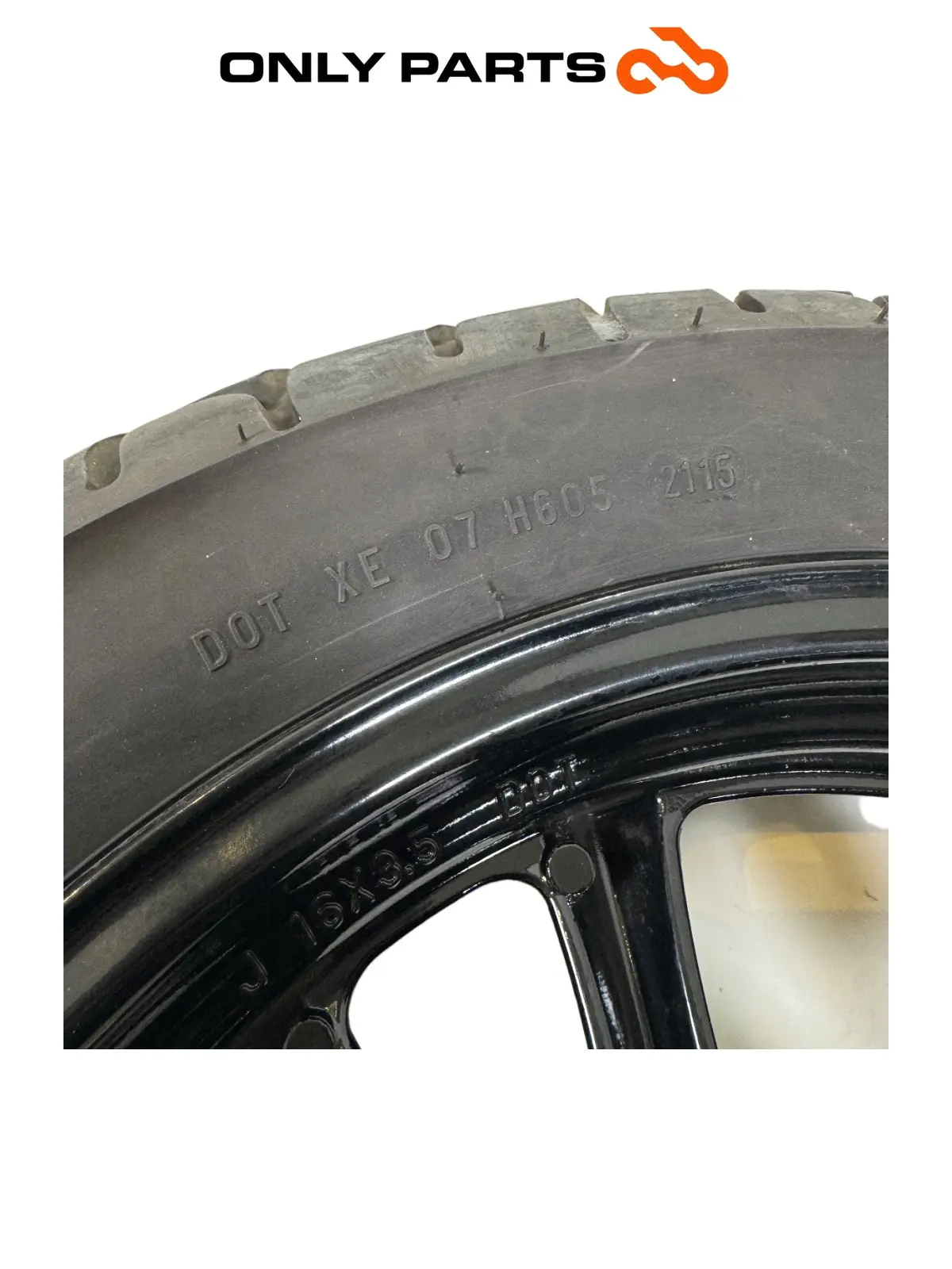 Felga tylna z tarczą hamulcową ABS Kymco People GTi 300 2014 Kymco People GTi 300cc 2014 Bianco używana — prawdziwe zdjęcie 6