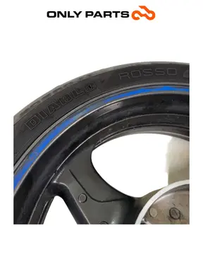 FELGA TYLNA ALUMINIOWA 17X5.5 HONDA VTR 1000 F 1999 Honda VTR 1000 F 1999 Rosso używana — prawdziwe zdjęcie 3
