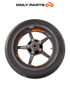 Cerchio posteriore KTM Super Duke 990cc 2006 Nero/Arancione de segunda mano — foto real 2