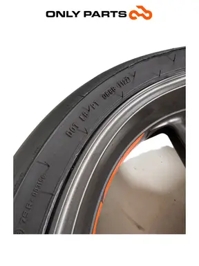 Cerchio posteriore KTM Super Duke 990cc 2006 Nero/Arancione de segunda mano — foto real 4