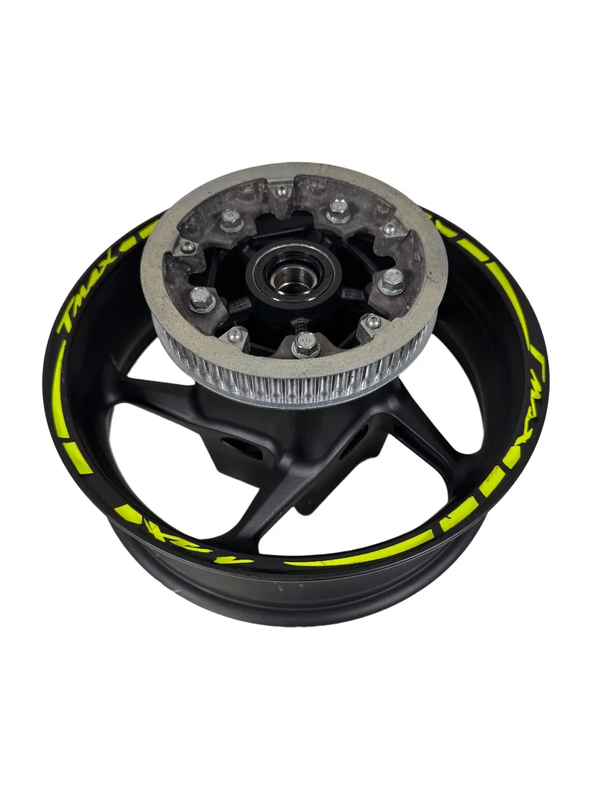 Gebrauchte Cerchio posteriore Yamaha T-Max  560cc 2021 Antracite — echtes Foto 5