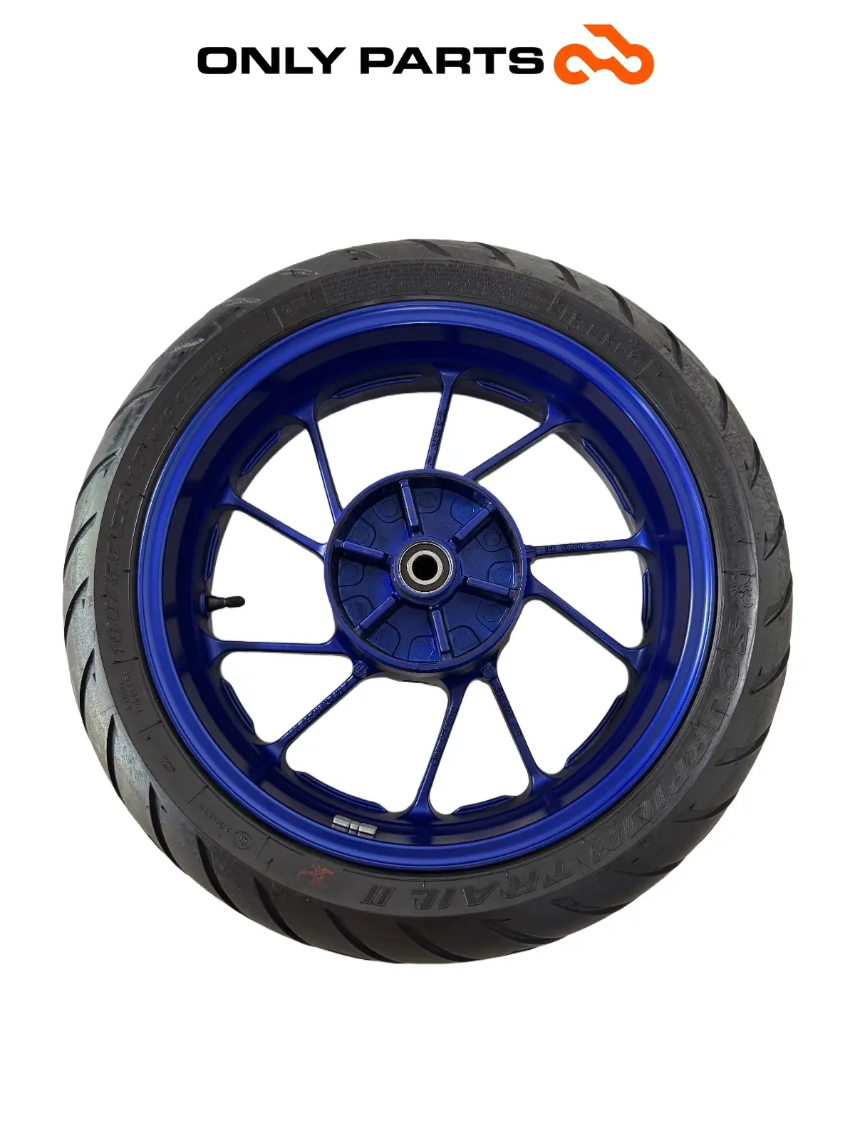Cerchio ruota posteriore Yamaha Tracer 900cc 2019 Nero de segunda mano — foto real 10