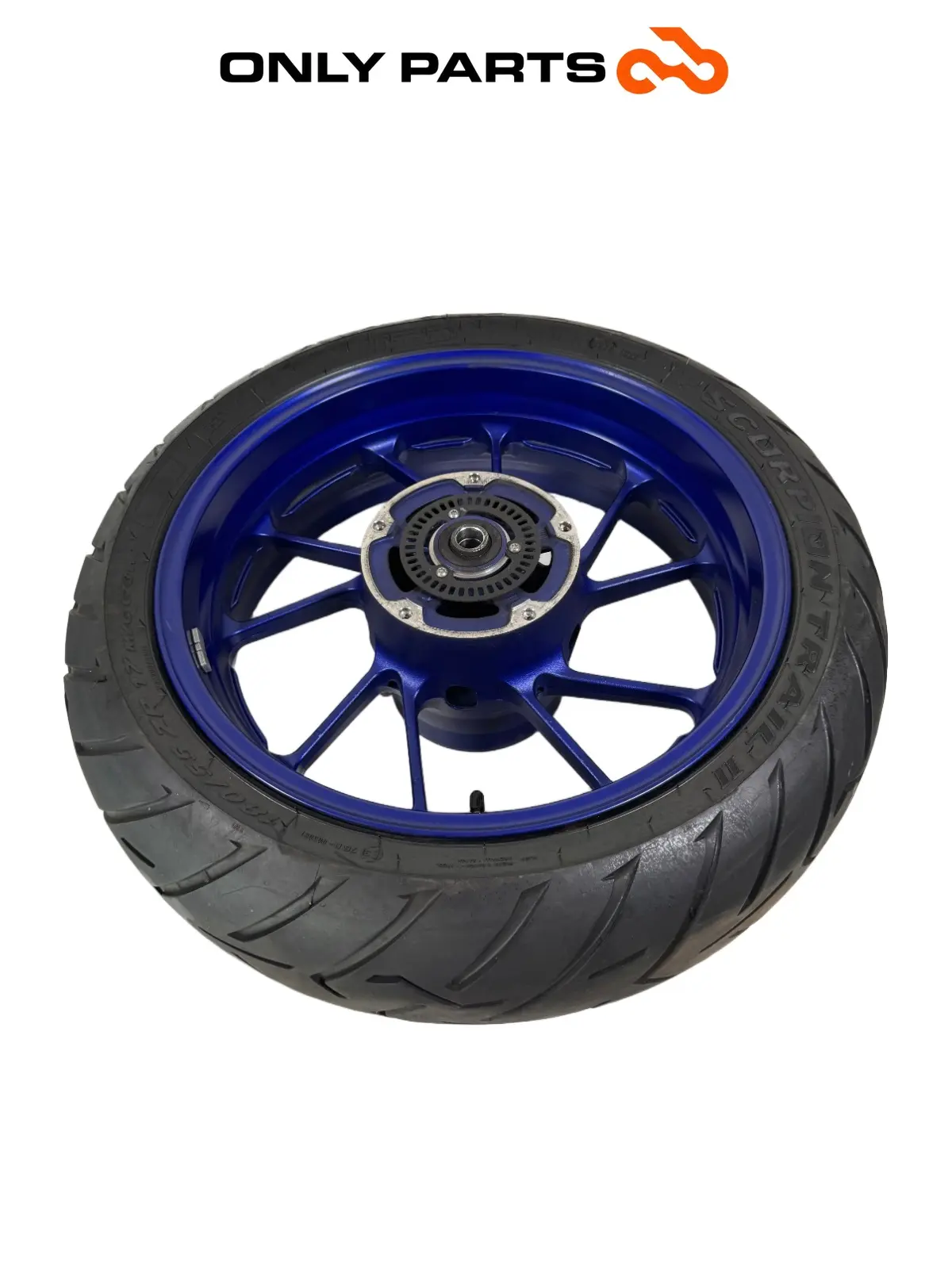 Cerchio ruota posteriore Yamaha Tracer 900cc 2019 Nero de segunda mano — foto real 5