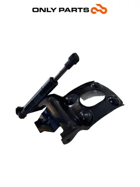 Gebrauchte Cerniera sella + pistone ammortizzatore Yamaha X-max 125cc 2014 Grigio opaco — echtes Foto 5