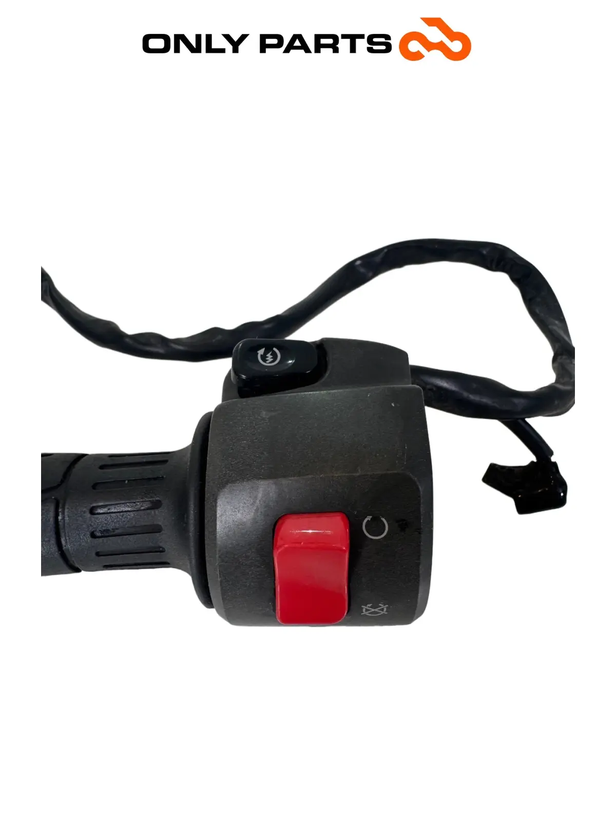 Gebrauchte Commutatore DX / blocchetto avviamento Kawasaki Z 750cc 2004 Nera — echtes Foto 6
