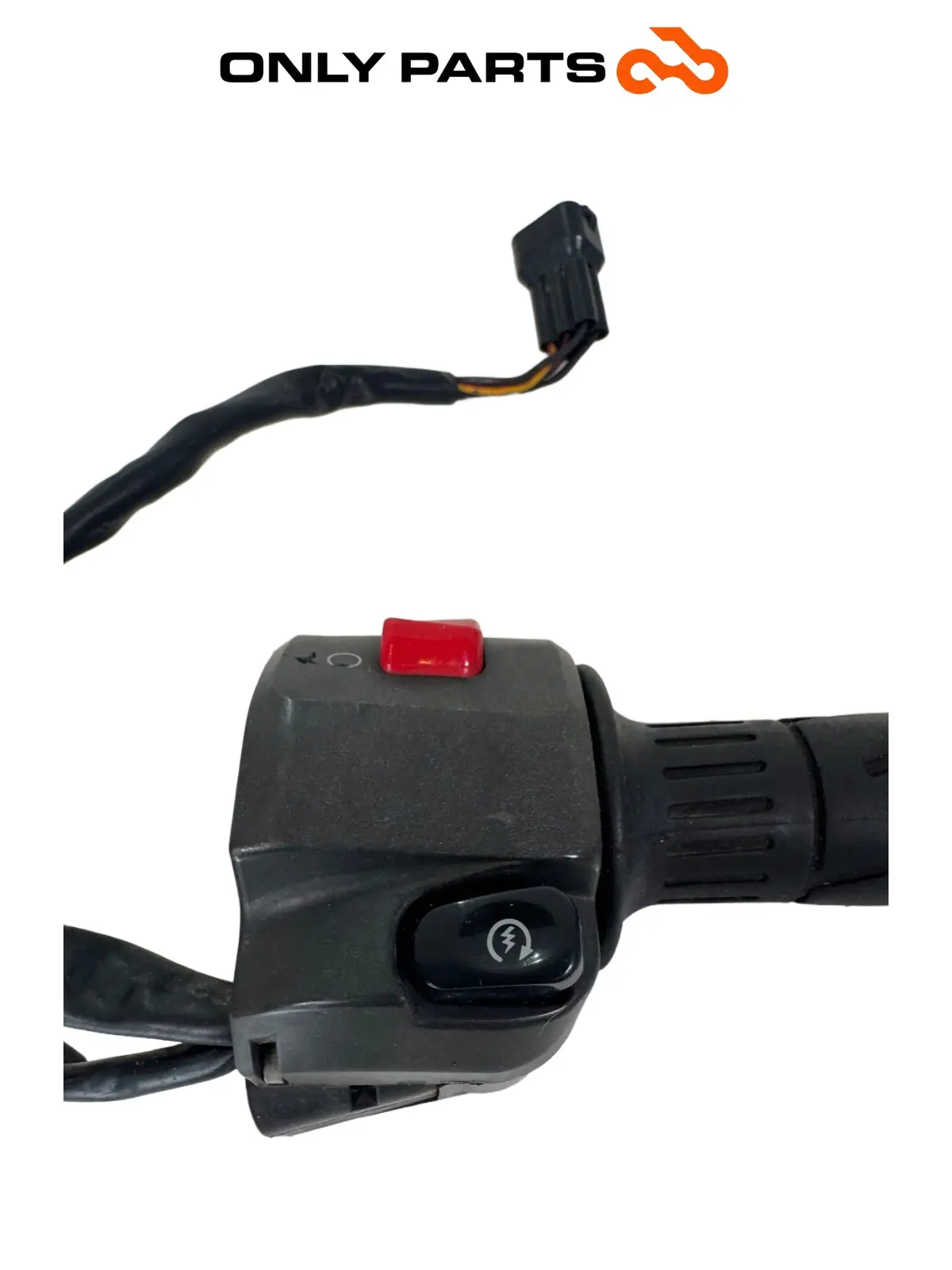 Gebrauchte Commutatore DX / blocchetto avviamento Kawasaki Z 750cc 2004 Nera — echtes Foto 8