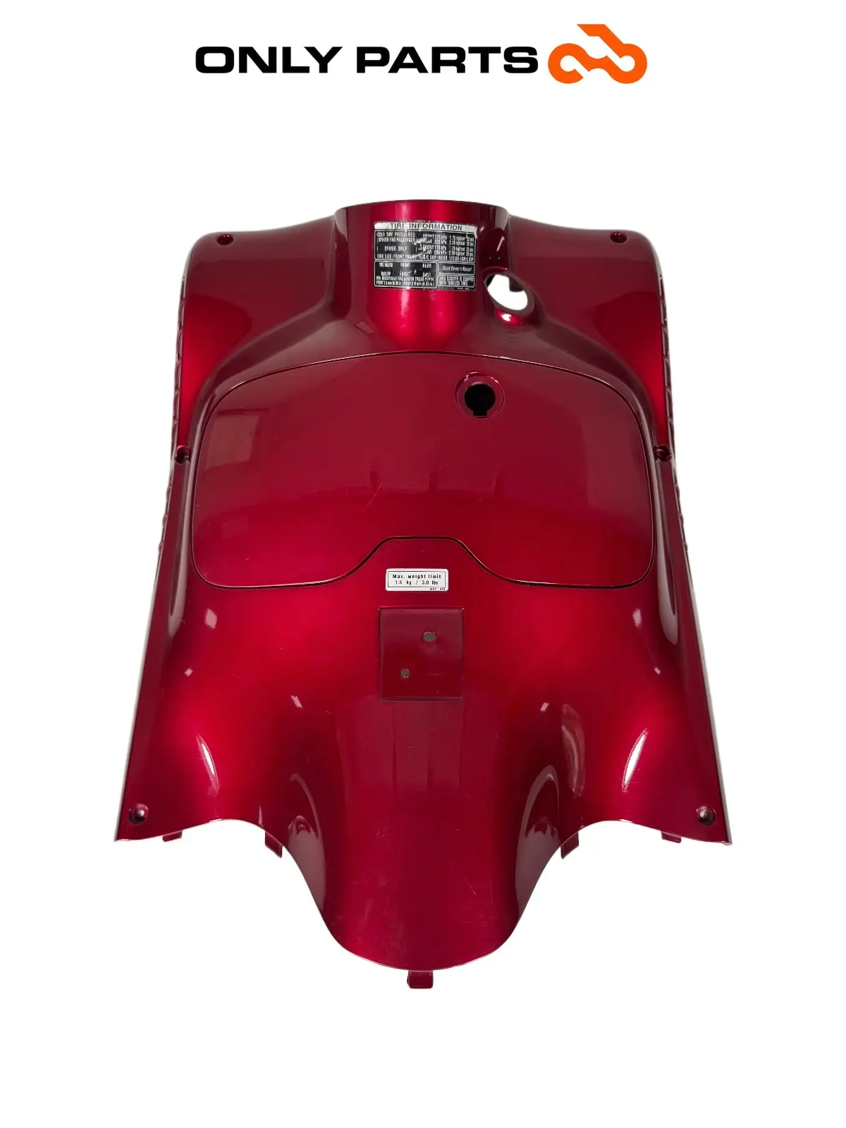 Gebrauchte Controscudo anteriore Honda Sh 125cc 2004 Rosso — echtes Foto 3