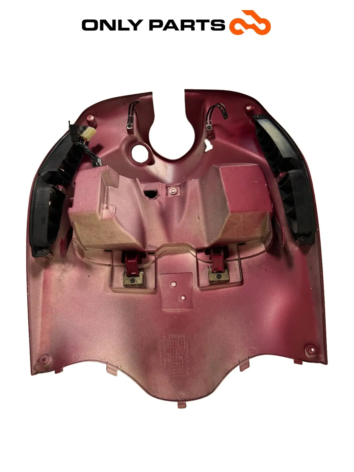 Gebrauchte Controscudo anteriore Honda Sh 125cc 2004 Rosso — echtes Foto 9