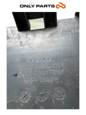 Coperchio interno batteria Kymco X-Town 300cc 2016 Nero usato — foto reale 8