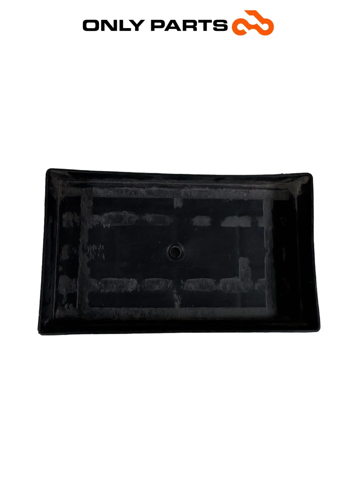 Used INNER BATTERY TRAY SUPPORT COVER PIAGGIO VESPA LX 125 2011 Piaggio Vespa Lx 125cc 2011 Nero — real photo 3