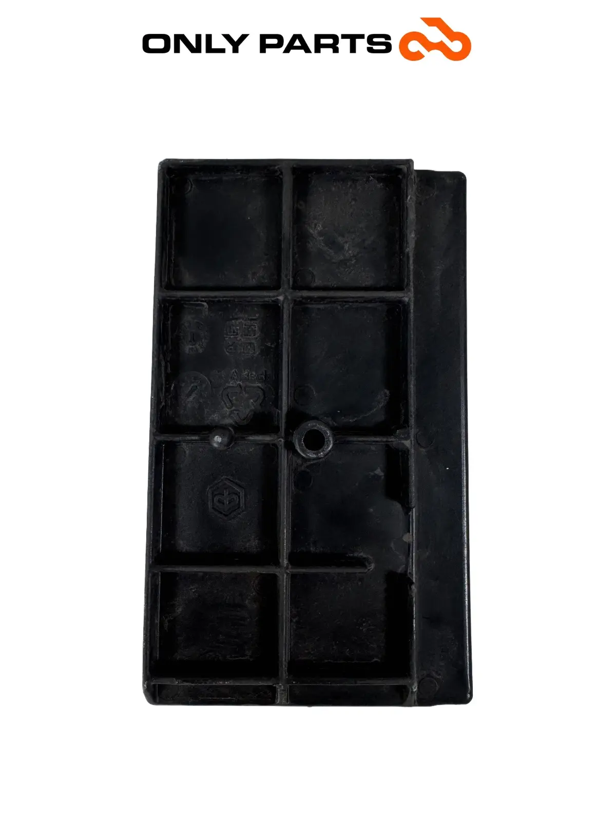 Used INNER BATTERY TRAY SUPPORT COVER PIAGGIO VESPA LX 125 2011 Piaggio Vespa Lx 125cc 2011 Nero — real photo 6