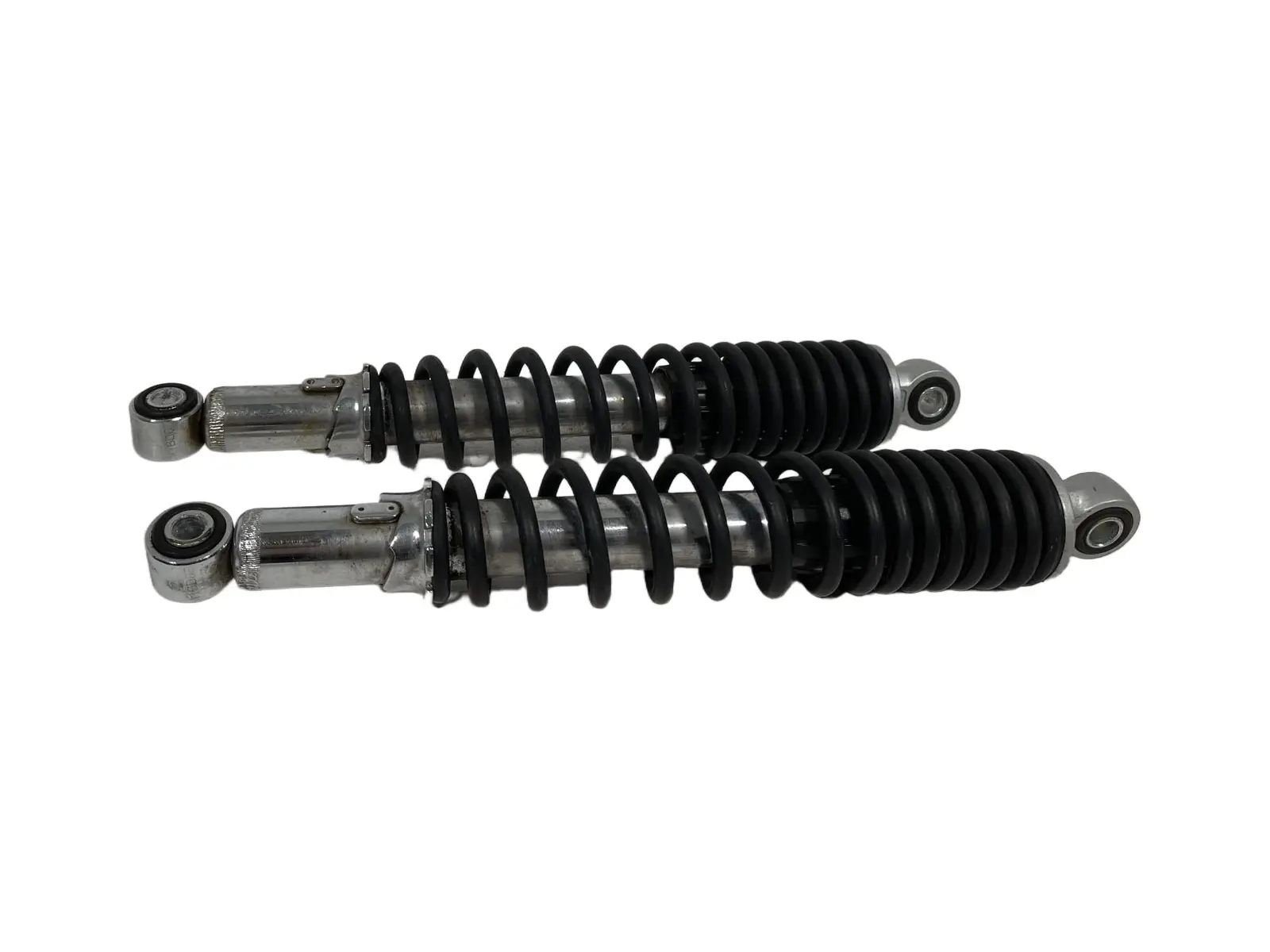 Gebrauchte Coppia ammortizzatori posteriori Honda CBF 125cc 2009 Nero — echtes Foto 2