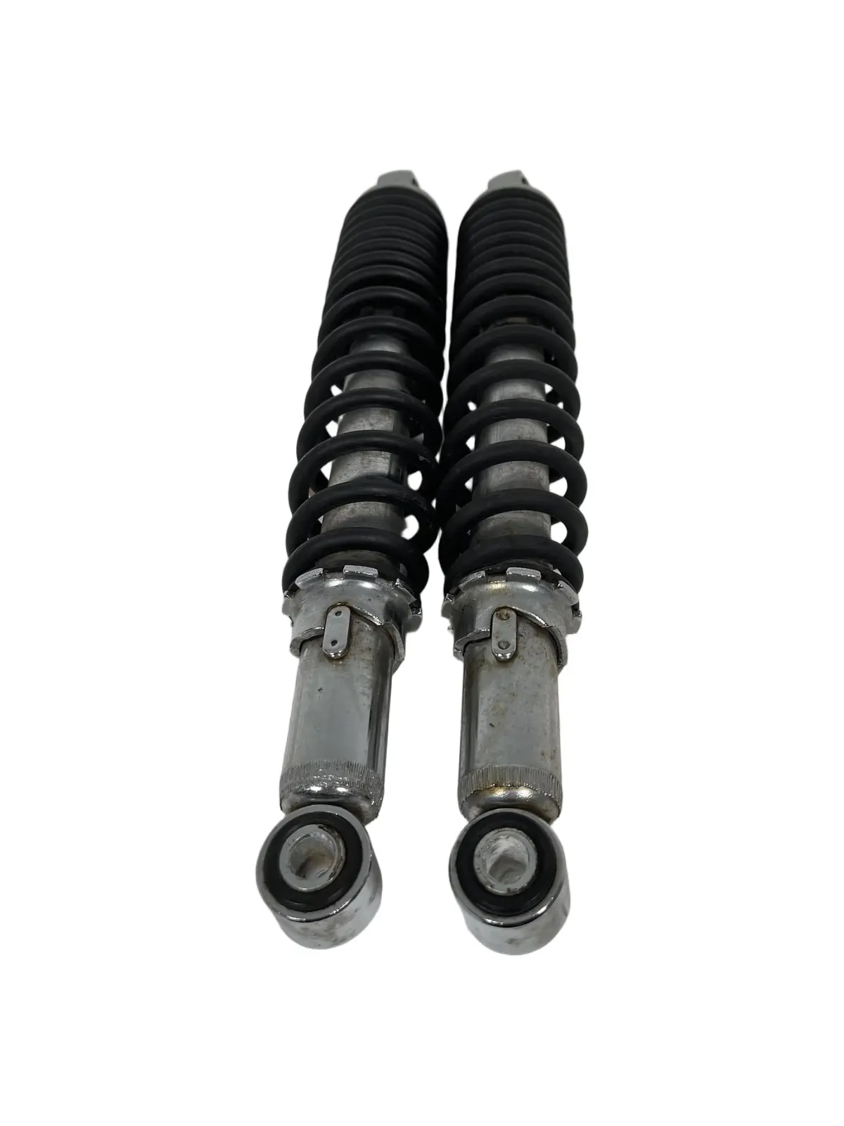 Gebrauchte Coppia ammortizzatori posteriori Honda CBF 125cc 2009 Nero — echtes Foto 4