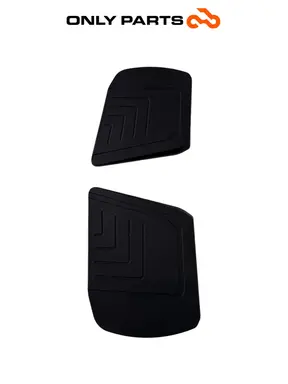 Gebrauchte Coppia coperture pedana anteriore BMW C 400 X 400cc 2020 Blu — echtes Foto 2