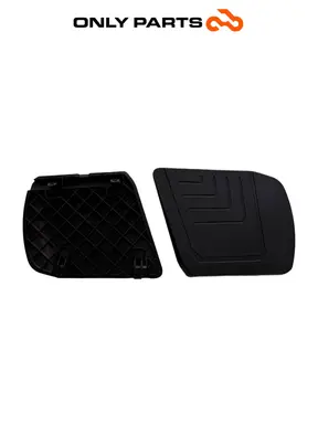 Gebrauchte Coppia coperture pedana anteriore BMW C 400 X 400cc 2020 Blu — echtes Foto 4