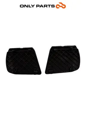 Gebrauchte Coppia coperture pedana anteriore BMW C 400 X 400cc 2020 Blu — echtes Foto 5