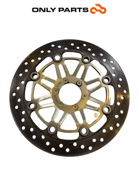 PARA TARCZ HAMULCOWYCH PRZEDNICH 296MM HONDA VTR 1000 F 1999 Honda VTR 1000 F 1999 Rosso używana — prawdziwe zdjęcie 4