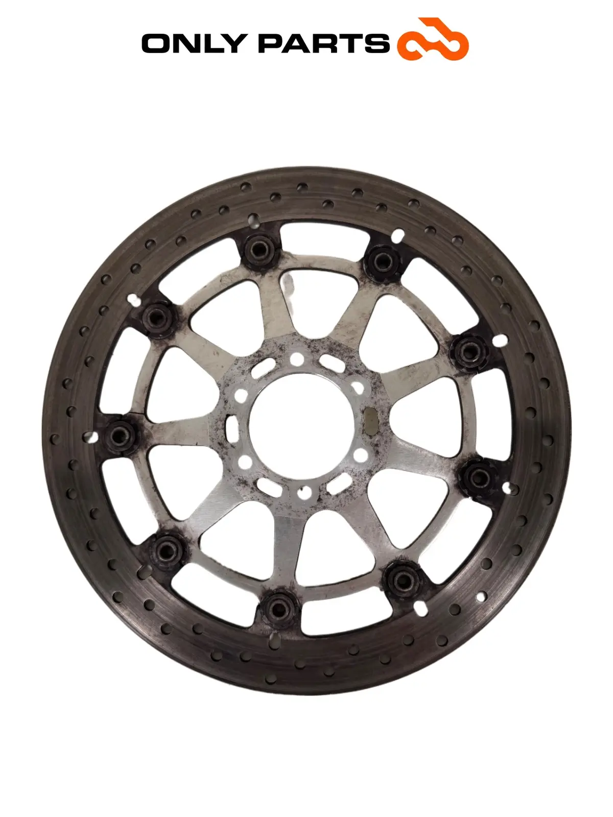 Gebrauchte Coppia dischi freno anteriori KTM Super Duke 990cc 2006 Nero/Arancione — echtes Foto 10