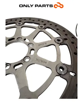 Gebrauchte Coppia dischi freno anteriori KTM Super Duke 990cc 2006 Nero/Arancione — echtes Foto 5