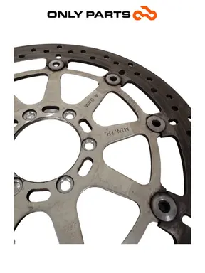 Gebrauchte Coppia dischi freno anteriori KTM Super Duke 990cc 2006 Nero/Arancione — echtes Foto 6