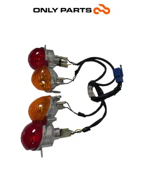 Gebrauchte coppia fari posteriori Mbk Skyliner  125cc 1999 Blu — echtes Foto 5