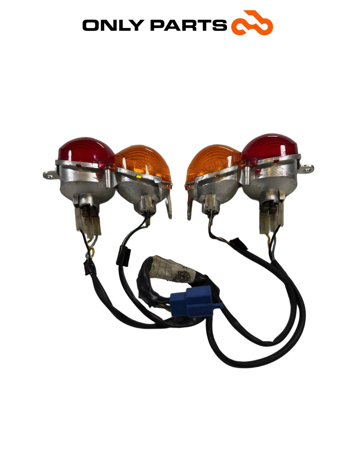 Gebrauchte coppia fari posteriori Mbk Skyliner  125cc 1999 Blu — echtes Foto 6