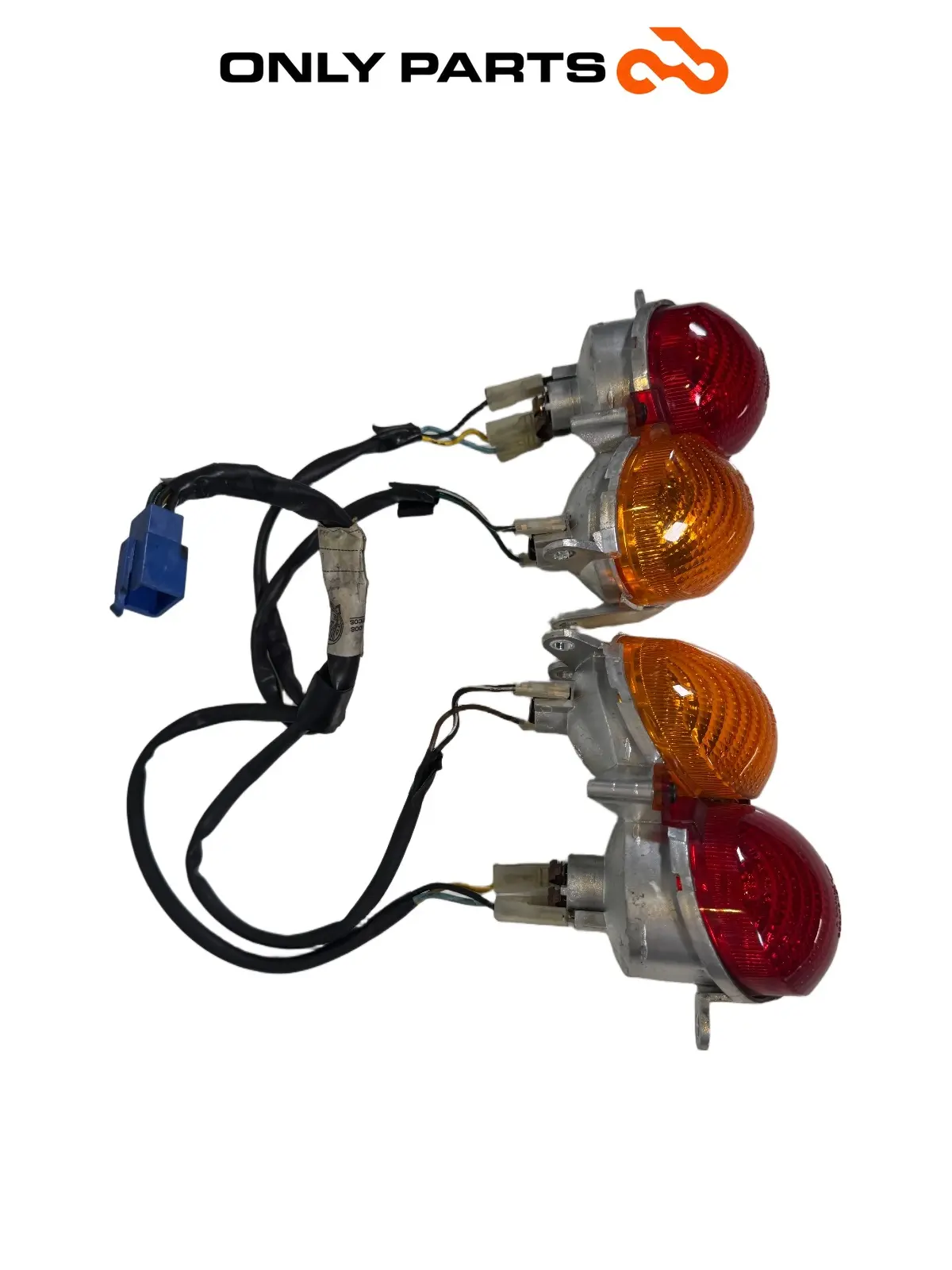 Gebrauchte coppia fari posteriori Mbk Skyliner  125cc 1999 Blu — echtes Foto 7