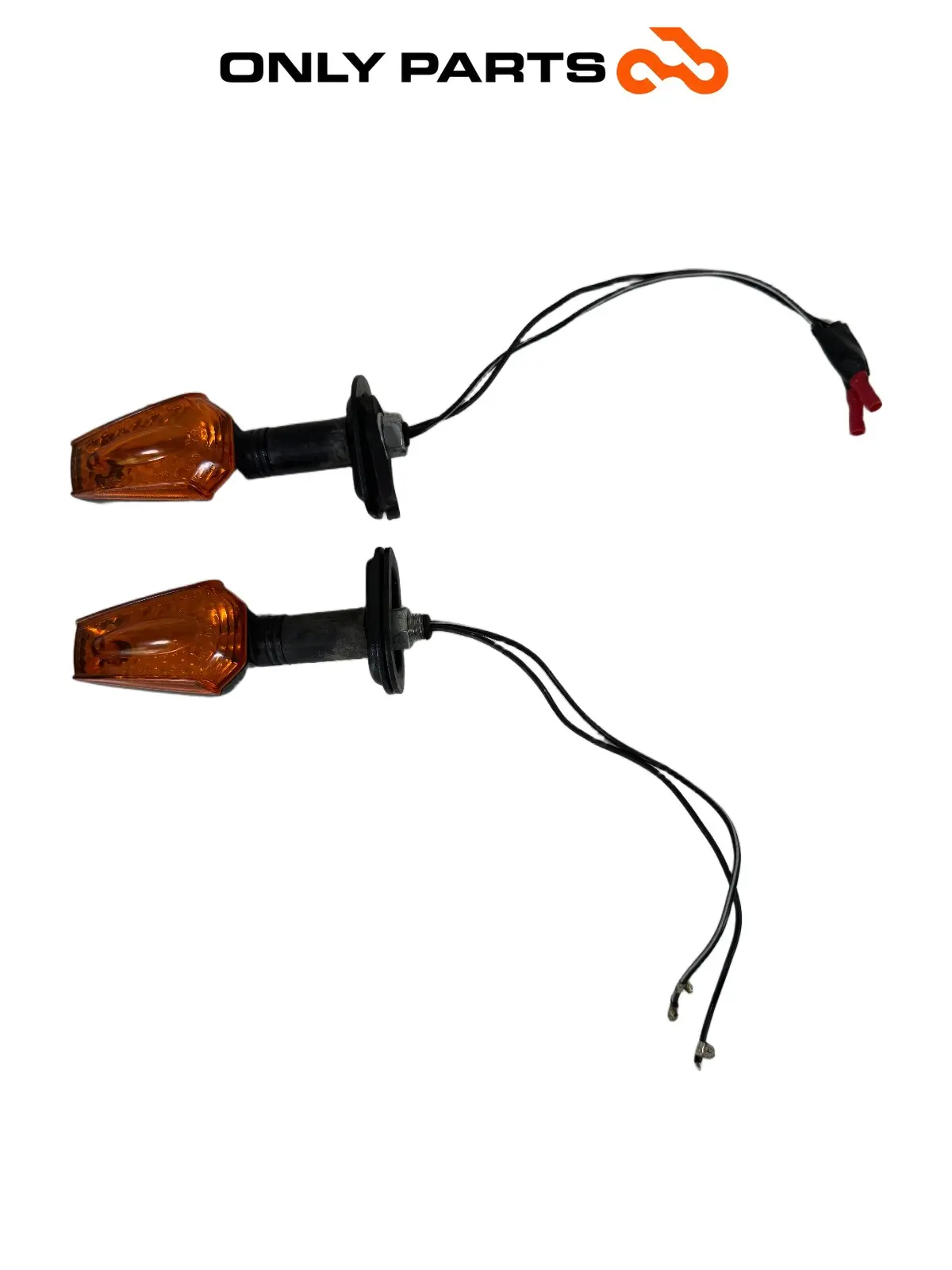 Gebrauchte Coppia frecce anteriori Kawasaki Er-5 500cc 2002 — echtes Foto 5