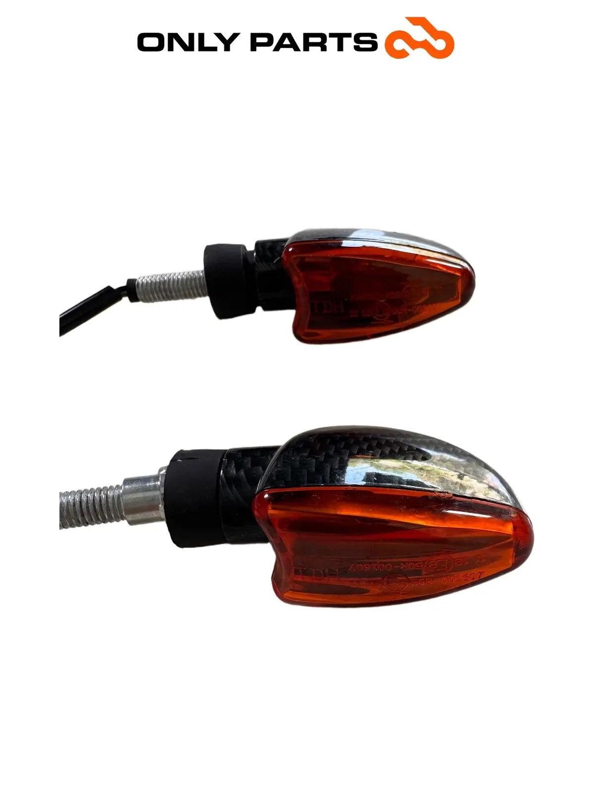 Gebrauchte Coppia frecce anteriori KTM Super Duke 990cc 2006 Nero/Arancione — echtes Foto 5