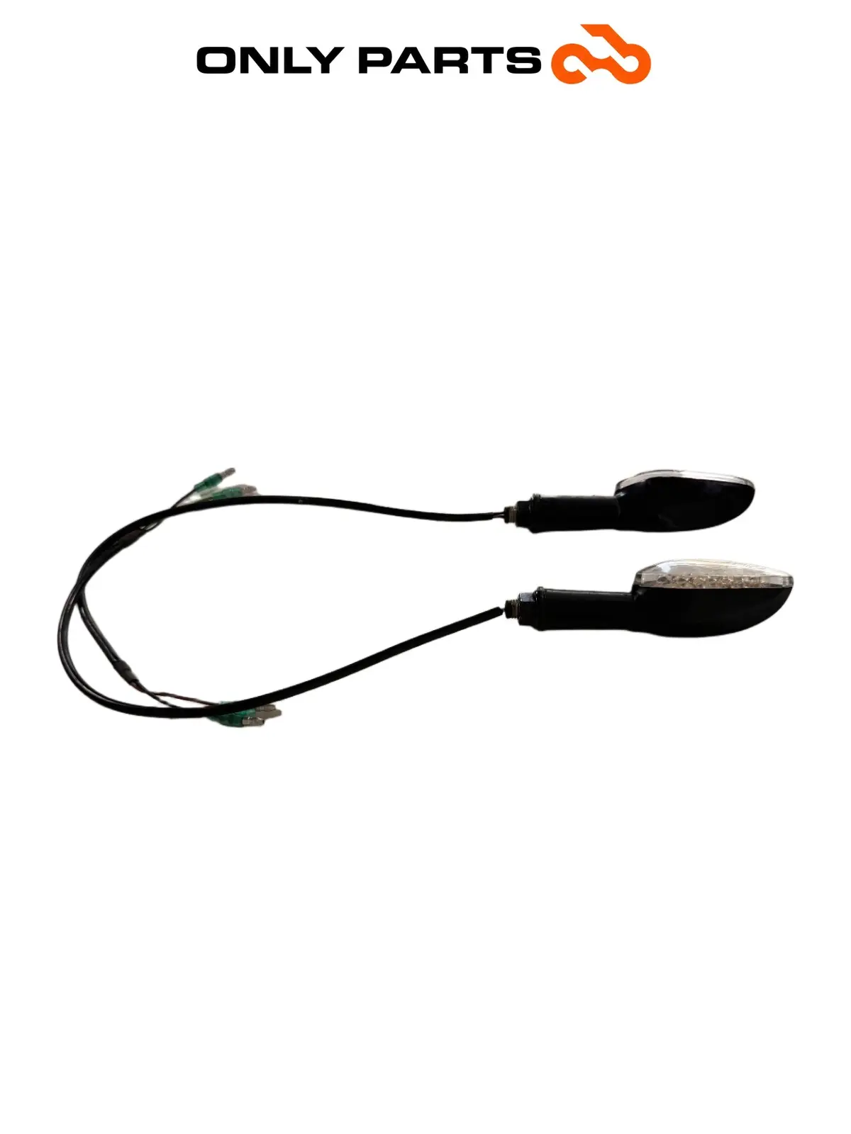 Coppia frecce anteriori Quadro 350 S 2013 Nero usato — foto reale 3