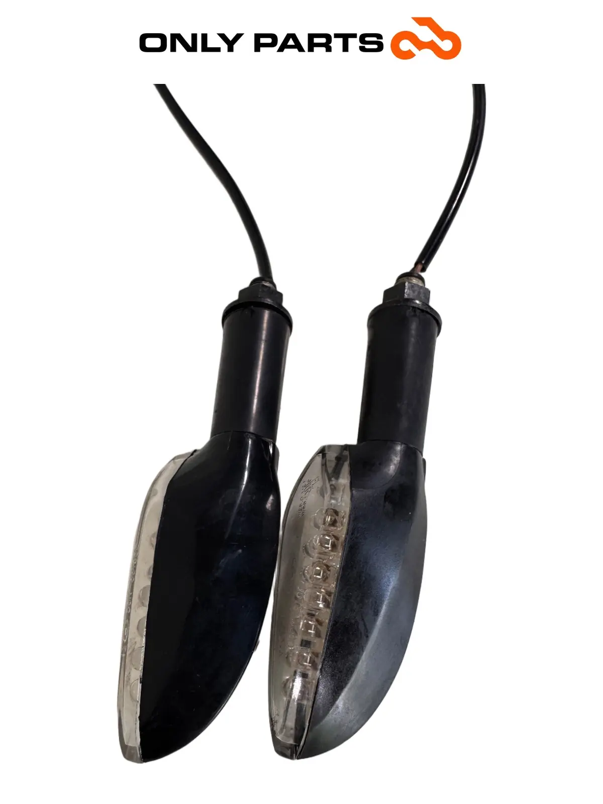 Coppia frecce anteriori Quadro 350 S 2013 Nero usato — foto reale 6