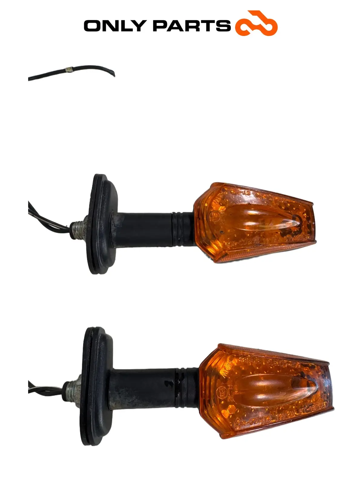 Gebrauchte Coppia frecce posteriori Kawasaki Er-5 500cc 2002 — echtes Foto 6