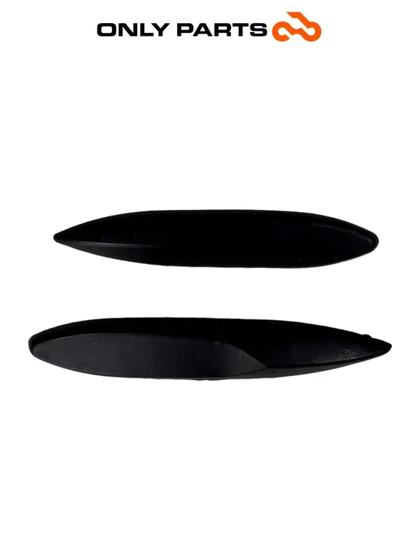 Pair of black plastic windscreen screw covers with pins Quadro 350 S 2013