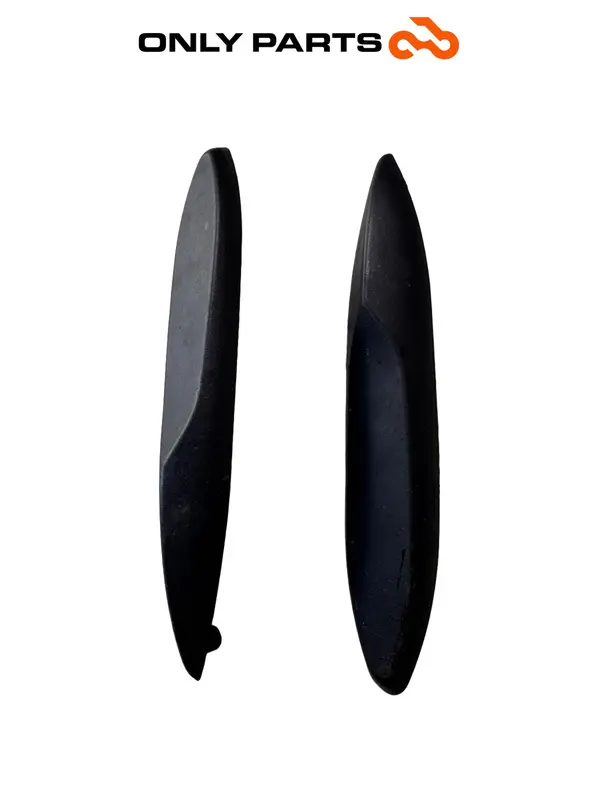 Pair of black plastic windscreen screw covers with pins Quadro 350 S 2013 — 2