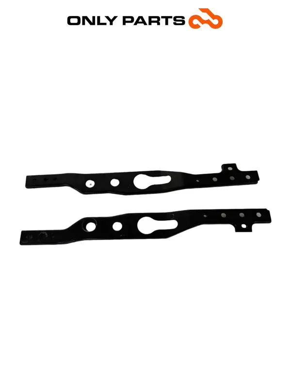 Paar Stahlhalter für Trittbrett Kymco People GTi 300 — 2