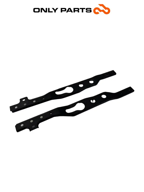 Paar Stahlhalter für Trittbrett Kymco People GTi 300 — 4