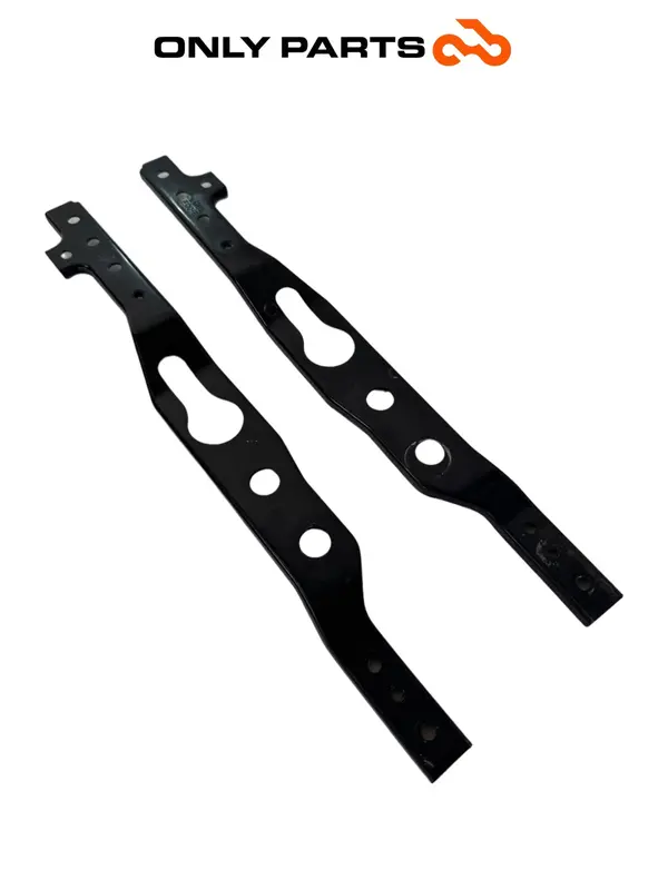 Paar Stahlhalter für Trittbrett Kymco People GTi 300 — 5