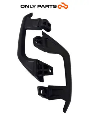 Gebrauchte Coppia maniglie posteriori passeggero BMW C 400 X 400cc 2020 Blu — echtes Foto 10