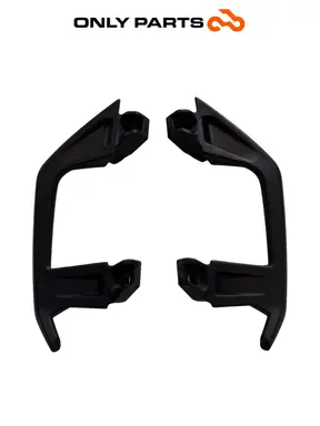 Gebrauchte Coppia maniglie posteriori passeggero BMW C 400 X 400cc 2020 Blu — echtes Foto 4