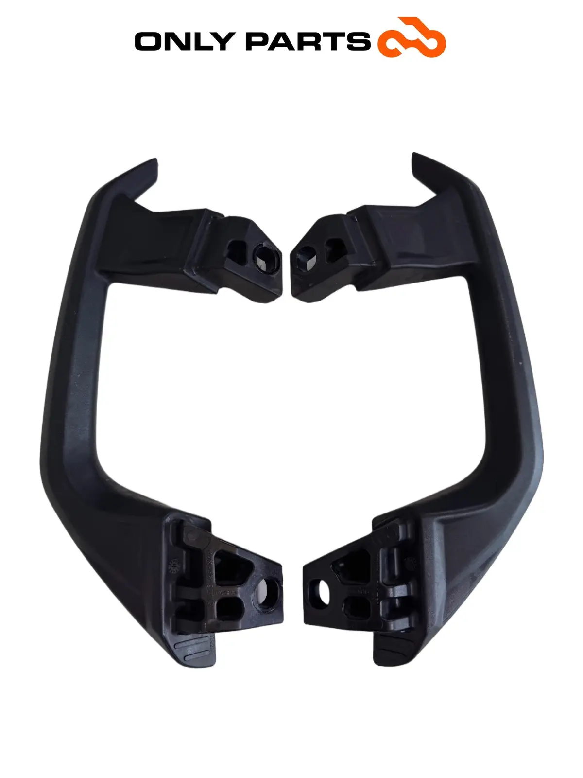 Gebrauchte Coppia maniglie posteriori passeggero BMW C 400 X 400cc 2020 Blu — echtes Foto 8