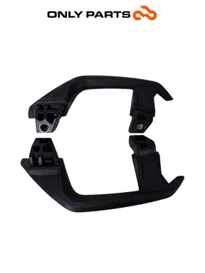 Gebrauchte Coppia maniglie posteriori passeggero BMW C 400 X 400cc 2020 Blu — echtes Foto 9