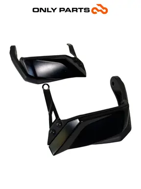 Gebrauchte Coppia paramani Yamaha Tracer 900cc 2019 Nero — echtes Foto 2