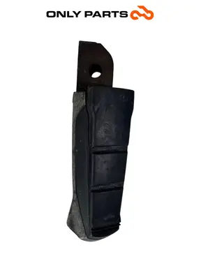SET VOETSTEUNEN PASSAGIER ACHTER BMW F 650 CS 2001 BMW F 650 CS 2001 Grigio tweedehands — echte foto 8