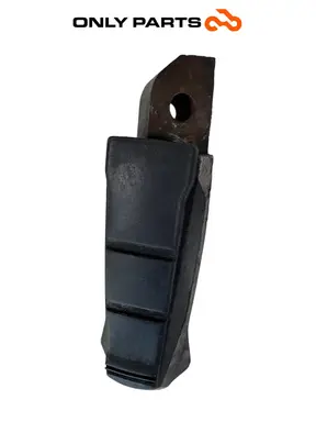 SET VOETSTEUNEN PASSAGIER ACHTER BMW F 650 CS 2001 BMW F 650 CS 2001 Grigio tweedehands — echte foto 9